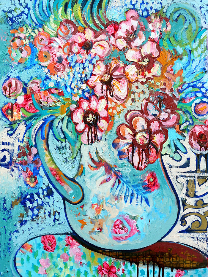 A Jug Full of Happiness by Sarah Hickey | Lethbridge Gallery